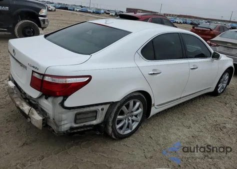 2009 Lexus Ls 460 из США, поврежденный, VIN JTHBL46F895086871